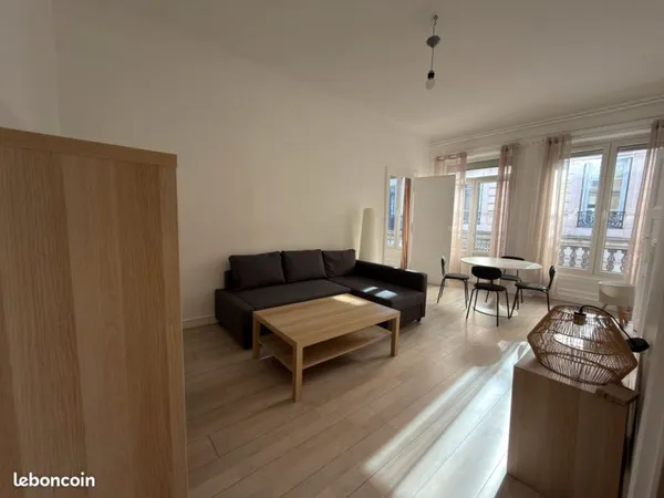 T2 meublé - Balcon - 59 m² - Secteur Jean Jaurès