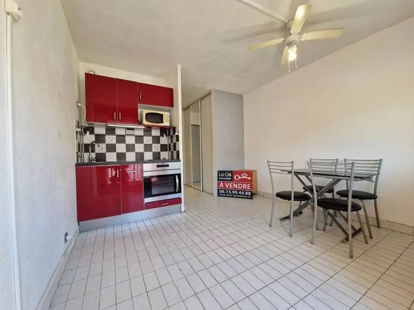 Appartement 1 pièce 19 m²