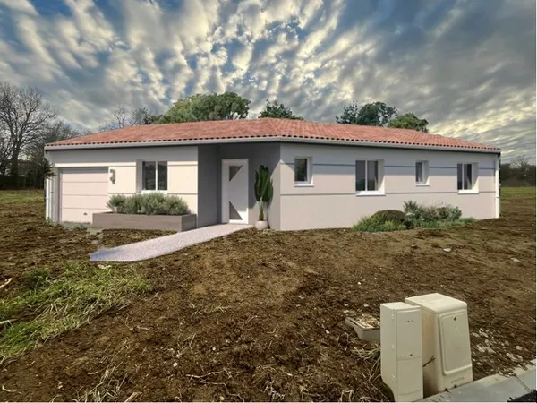 Terrain de 842m2