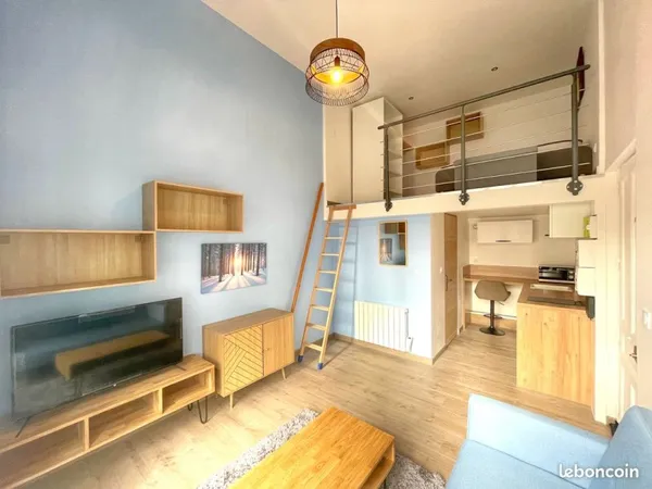Appartement meublé 25,5m2 toutes charges courantes comprises