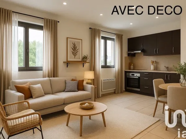 Appartement 2 pièces 39 m²