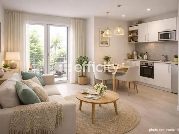 Appartement 2 pièces 40 m²