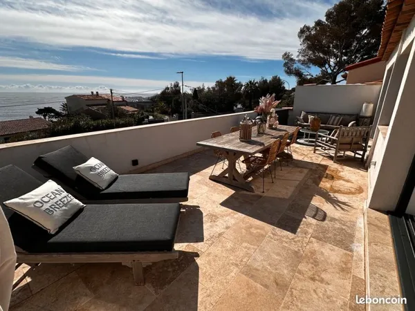 Penthouse directement en face de la mer avec terrasse 42m2