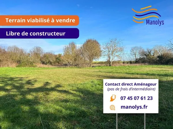 Terrain à vendre proche de La Jarrie