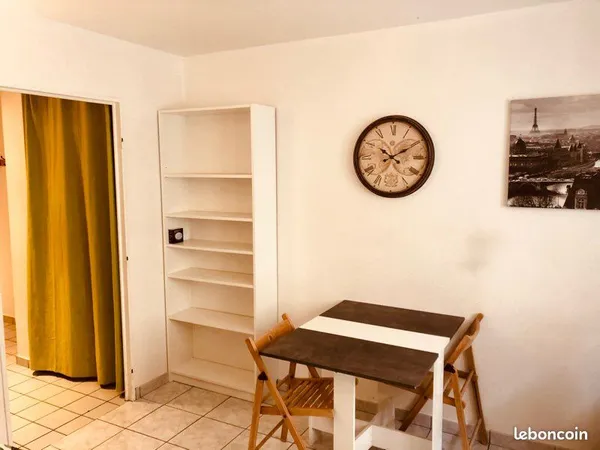 Studio meublé 22 m2 Lyon 7