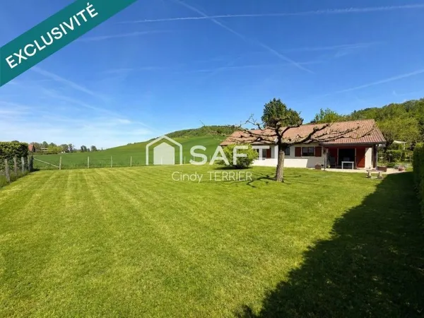 Maison plain pied au calme