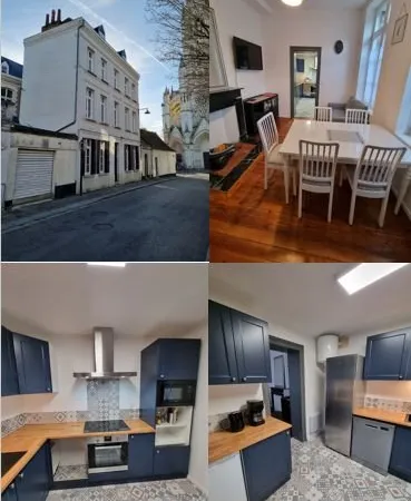 Grande chambre meublée avec salle de bain privative en hypercentre dans colocation sympa