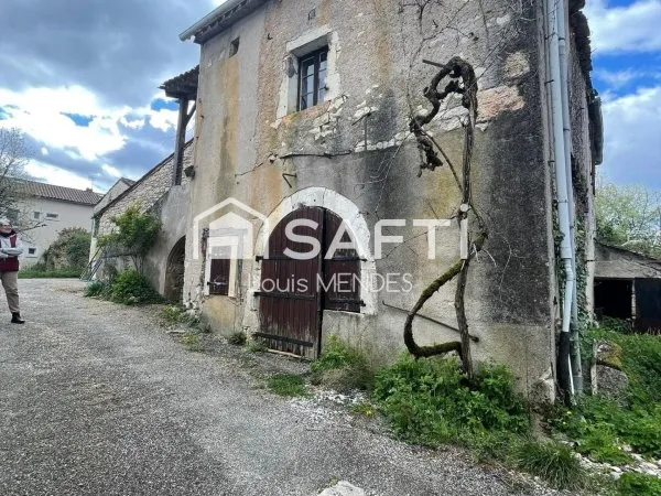 MAISON A RAFRAICHIR SUR LES HAUTEURS DU LOT