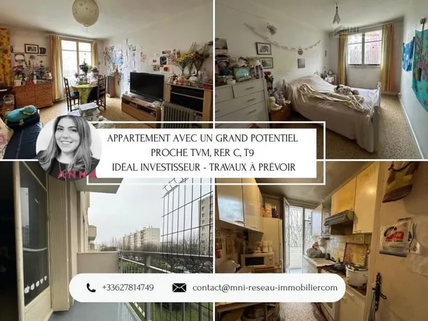 Appartement 4 pièces 65 m²