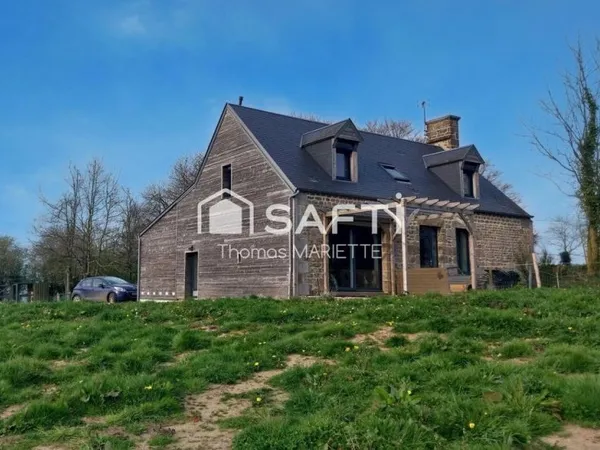 Maison en pierre débordant de charme