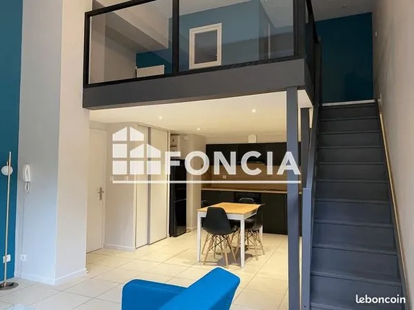 Appartement 2 pièces 62 m²