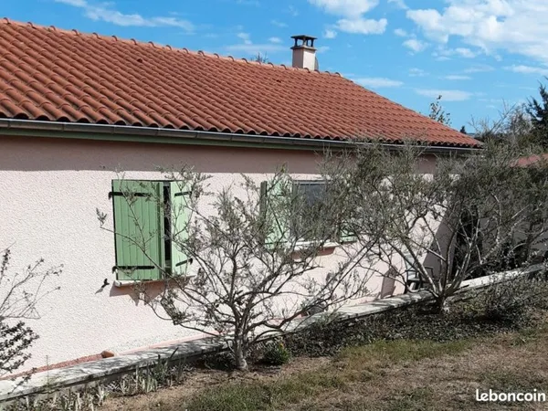 Belle maison sur terrain 1300m2