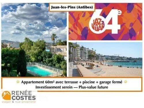 Appartement 2 pièces 60 m²