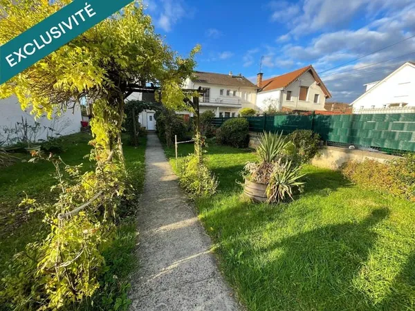 A SAVIGNY-SUR-ORGE - MAISON DE 100M² HABITABLES SUR 350 M2 DE PARCELLE - SECTEUR CALME