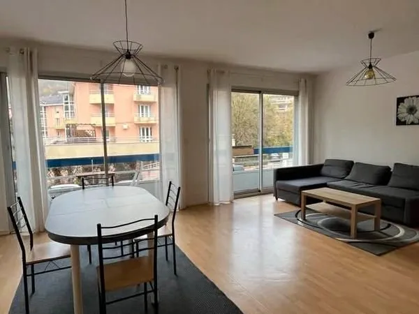 A louer - Grenoble Ile Verte- bel appartement meublé 3 pièces 100 m² - résidence de standing
