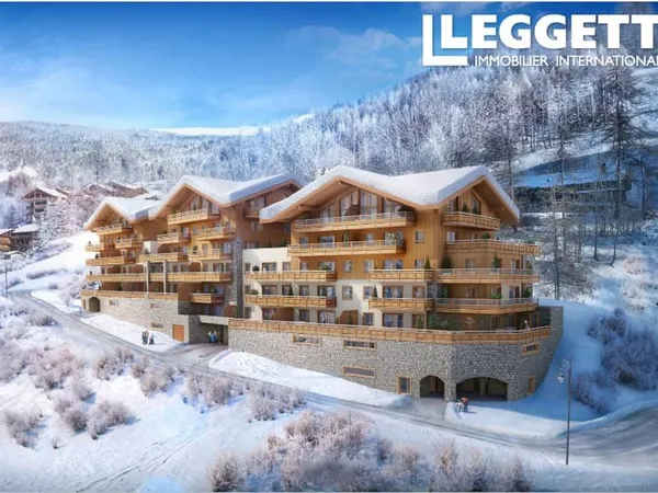 Appartement duplex de 3 chambres à vendre à Sainte-Foy-Tarentaise, dans un domaine skiable, au desig
