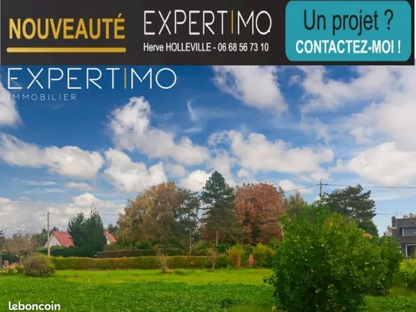 Terrain 1286 m² Groffliers