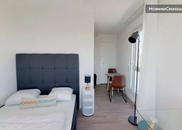 Studio équipé en résidence