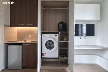 Studio 12.5 m2 calme et lumineux