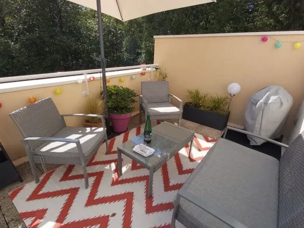 Duplex inversé 5 pièces - 93m² - terrasse sans vis-à-vis