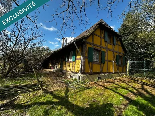 Rare à la vente : Amoureux de la nature , une maison à rénover sur un parc de 7000 m²