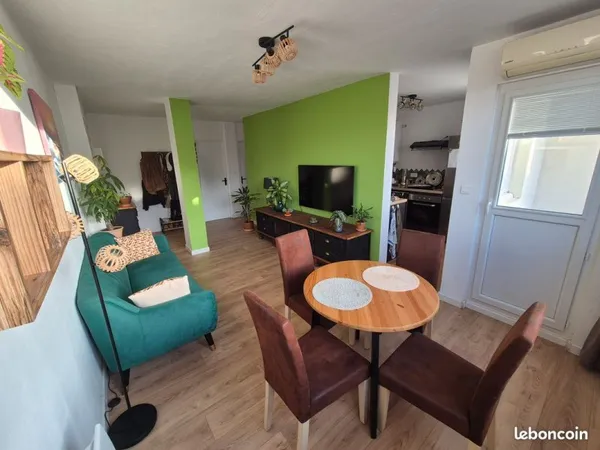 Appartement T3 meublé de 52m²