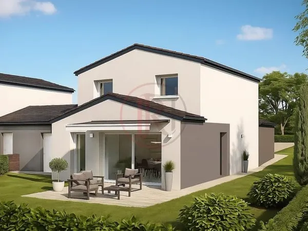 À vendre Maison neuve T5 avec garage et jardin Programme