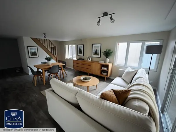 Appartement 3 pièces 64 m²