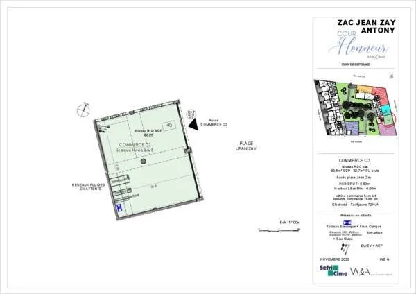 Boutique 83 m²