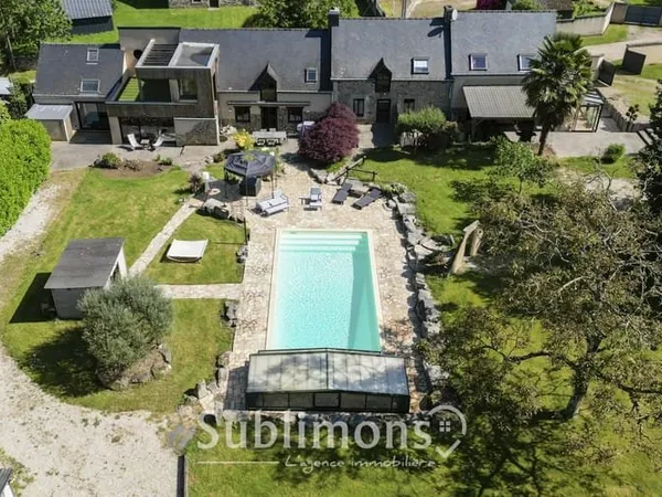 Propriété avec gîte et piscine