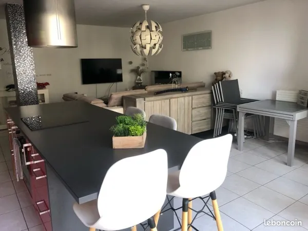 Colocation 4 chambres - Appartement meublé - Idéal étudiants