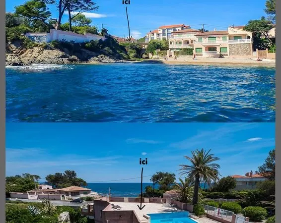 Deux appartements type LOFT avec piscine & plage
