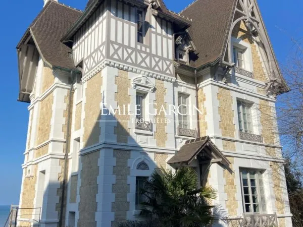 Normandie, Benerville-sur-Mer, à louer, propriété avec vue impr