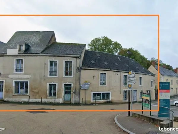 Immeuble de rapport + terrain constructible - Fort potentiel - Coeur de bourg
