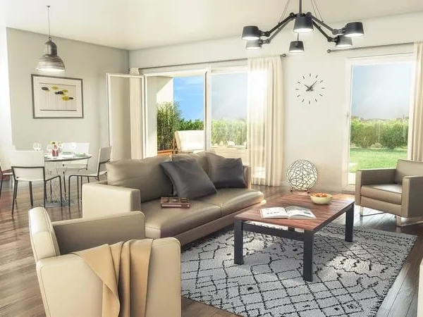 Appartement 5 pièces avec terrasse, jardin et Parking situé à Levallois-Perret