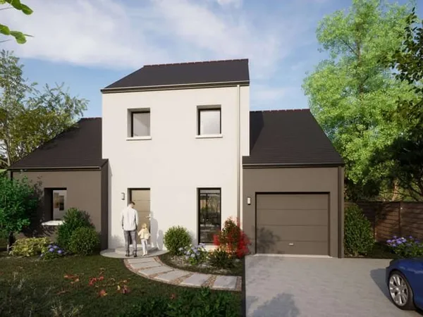 Projet de Construction à Villemoisan : Maison à Étage de 108m² sur Grand Terrain de 523m² ! à Villem