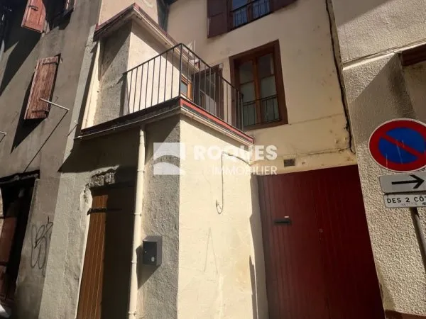 A vendre Maison de Ville T2 avec terrasse et cave