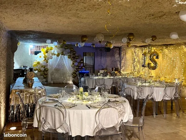 Salle de réception (cave festive) à louer