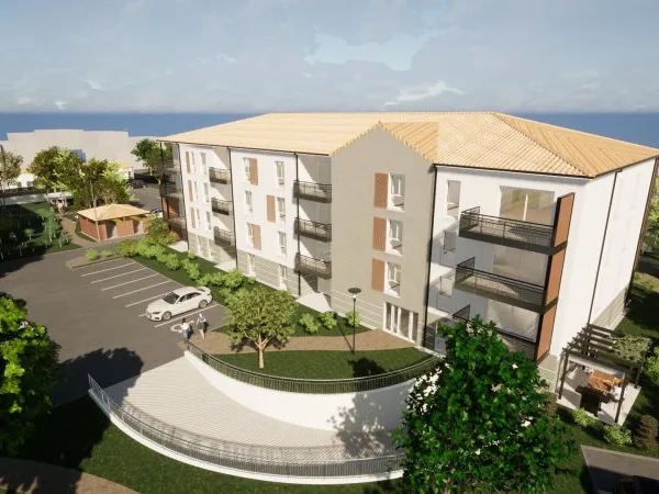 NEUVILLE-DE-POITOU, Appartement neuf T2 de 44.65m2