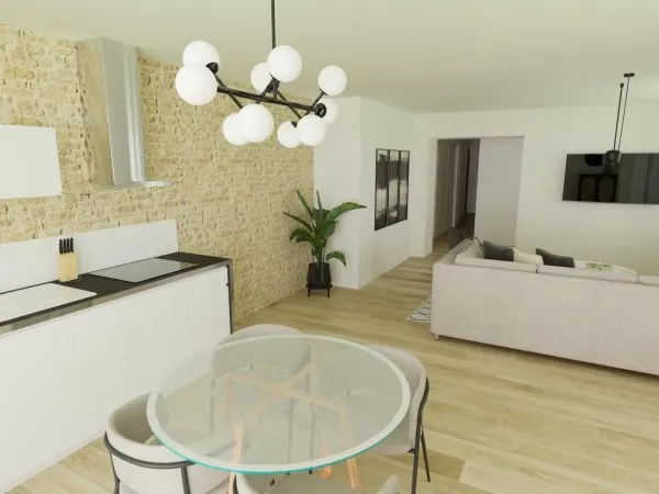 Appartement 2 pièces 54 m²