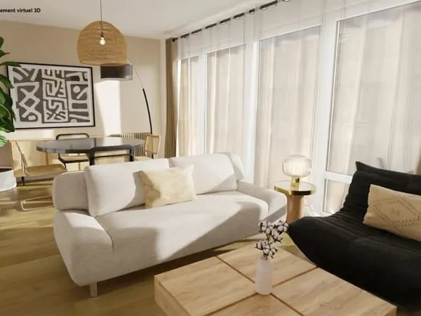 A 5 MN A PIEDS DE LA PLACE DE LA REPUBLIQUE, T5 RENOVE AVEC BALCON, ASCENSEUR