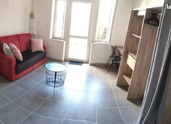Studio meublé avec jardin quartier étudiant
