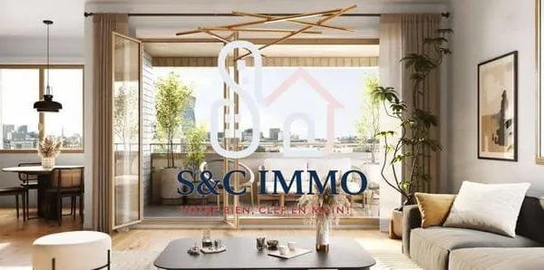 Appartement 2 pièces 46 m²