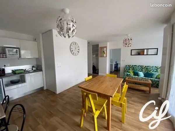 Appartement 2 pièces 45 m²