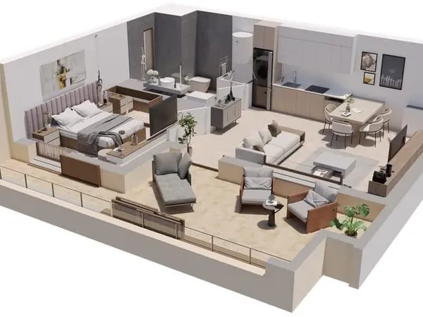 PORTICCIO - APPARTEMENT TYPE 2