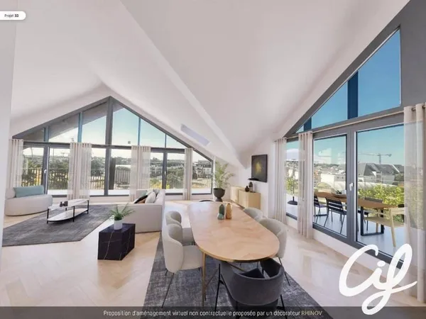 Appartement 5 pièces 152 m²