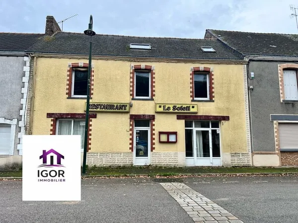 À VENDRE Ancien restaurant à réhabiliter, idéal projet d'habitation ou investissement locatif
