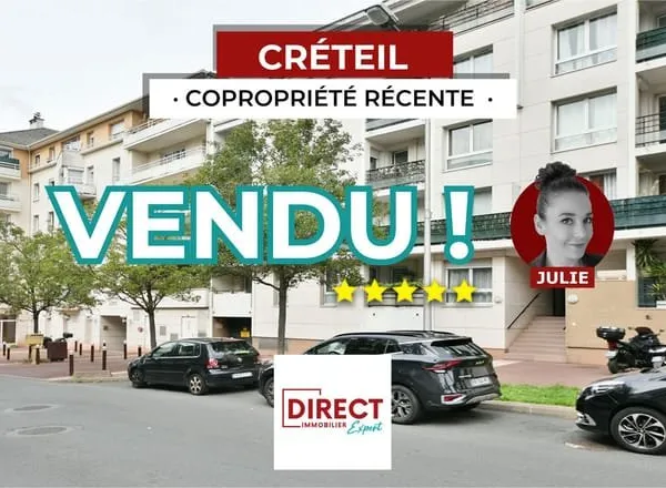 CRETEIL POINTE DU LAC / 5 MIN DU METRO / 4P + 2 BALCONS + PA
