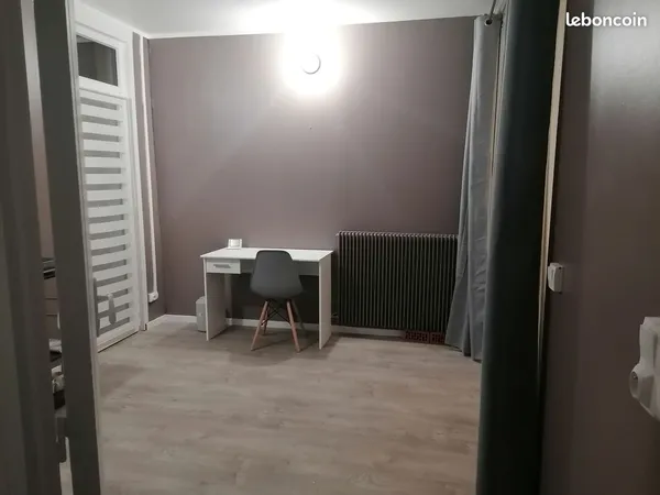 Studette lumineuse et rénovée de 20 M2
