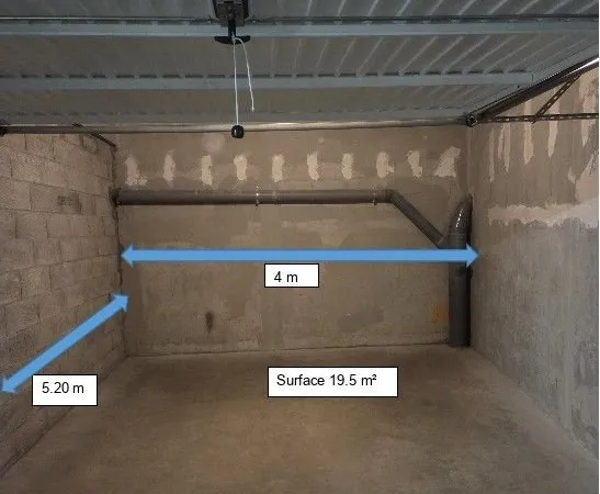 Garage box 19.5m², Corenc Village